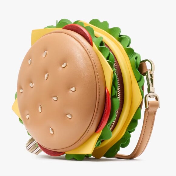 Kate Spade 3D Hamburger Crossbody Bag - New, NWT - Picture 2 of 2
